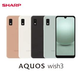 SHARP AQUOS wish3 ホワイト 本体