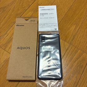 AQUOS wish3 ブラックdocomo 未使用 本体