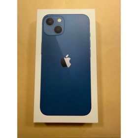 アップル(Apple)のアップル iPhone13 128GB ブルー(スマートフォン本体)