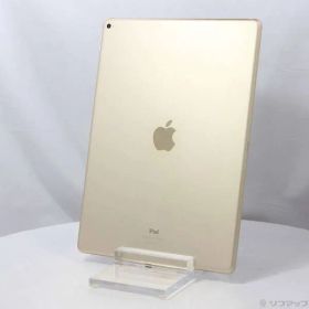 〔中古品〕 iPad Pro 12.9インチ 第1世代 128GB ゴールド ML0R2J／A Wi-Fi【371】