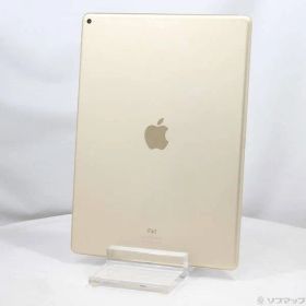 〔中古品〕 iPad Pro 12.9インチ 第1世代 128GB ゴールド ML0R2J／A Wi-Fi【258】