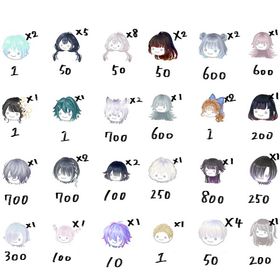 髪の毛バラ売り | ピグパ(ピグパーティ)のアカウントデータ、RMTの販売・買取一覧