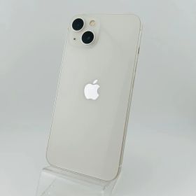 バッテリー良好 iPhone 13 128GB ホワイト SIMフリー(simロック解除済) 中古 本体 動作確認済 【最短送料無料】M-045