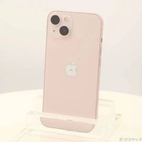 〔中古品〕 iPhone13 128GB ピンク MLNE3J／A SIMフリー【368】