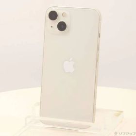 〔中古品〕 iPhone13 256GB スターライト MLNJ3J／A SIMフリー【297】