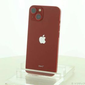〔中古品〕 iPhone13 256GB プロダクトレッド MLNL3J／A SIMフリー【377】