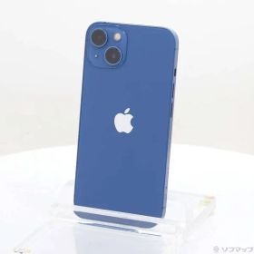 〔中古品〕 iPhone13 256GB ブルー MLNM3J／A SIMフリー【344】