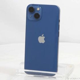 〔中古品〕 iPhone13 512GB ブルー MLNT3J／A SIMフリー【297】