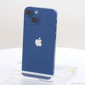〔中古品〕 iPhone13 mini 256GB ブルー MLJN3J／A SIMフリー【349】