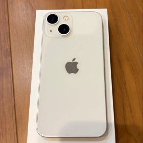 iphone13mini本体スターライト ホワイト128GB箱付