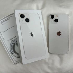 【箱・充電ケーブル付き】Apple iPhone 13mini ホワイト 本体