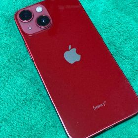 iPhone 13 mini RED 美品 256GB 90%バッテリー