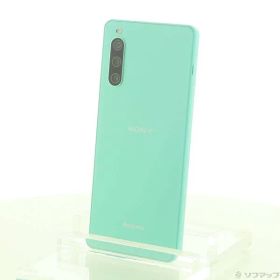 〔中古品〕 Xperia 10 IV 128GB ミント SO-52C docomo SIMフリー【352】