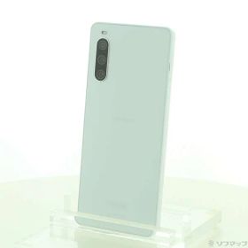〔中古品〕 Xperia 10 IV 128GB ホワイト SO-52C docomo SIMフリー【352】