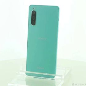 〔中古品〕 Xperia 10 IV 128GB ミント SO-52C docomo SIMフリー【295】