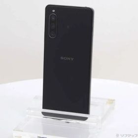 〔中古品〕 Xperia 10 IV 128GB ブラック XQ-CC44 SIMフリー【352】