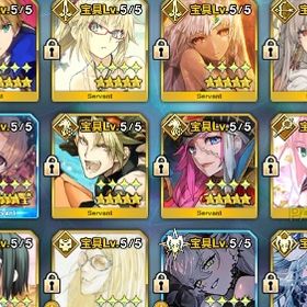 【人権ほぼコンプ】完凸黒聖杯2枚、完凸カレスコ4枚等の廃課金引退垢【宝具5鯖35体】 | FGOのアカウントデータ、RMTの販売・買取一覧