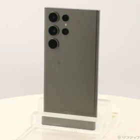 〔中古品〕 Galaxy S23 Ultra 256GB グリーン SCG20 au SIMフリー【258】