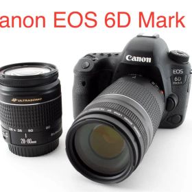 デジタル一眼レフカメラCanon EOS 6D Mark IIダブルレンズセット