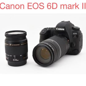 Canon EOS 6D Mark II標準&望遠ダブルレンズセットレンズセット