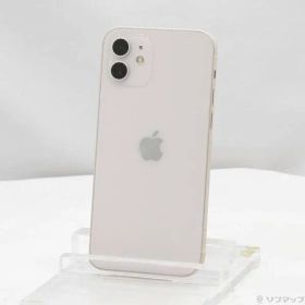 〔中古品〕 iPhone12 128GB ホワイト MGHV3J／A SIMフリー【348】