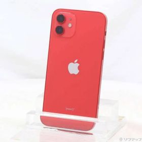 〔中古品〕 iPhone12 128GB プロダクトレッド MGHW3J／A SIMフリー【295】