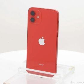 〔中古品〕 iPhone12 128GB プロダクトレッド MGHW3J／A SIMフリー【305】