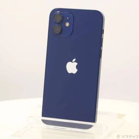 〔中古品〕 iPhone12 128GB ブルー MGHX3J／A SoftBank【295】