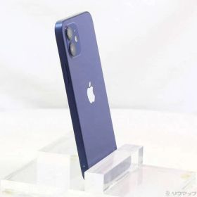 〔中古品〕 iPhone12 128GB ブルー MGHX3J／A SIMフリー【247】