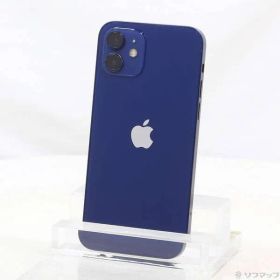 〔中古品〕 iPhone12 128GB ブルー MGHX3J／A SIMフリー【371】