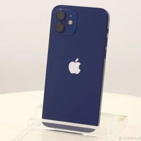 〔中古品〕 iPhone12 128GB ブルー MGHX3J／A SoftBank【377】