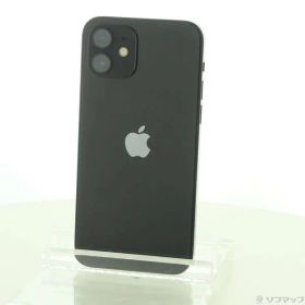 〔中古品〕 iPhone12 256GB ブラック MGJ03J／A SIMフリー【348】