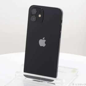 〔中古品〕 iPhone12 256GB ブラック MGJ03J／A SIMフリー【348】