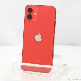 〔中古品〕 iPhone12 256GB プロダクトレッド MGJ23J／A SIMフリー【371】