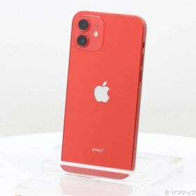 〔中古品〕 iPhone12 256GB プロダクトレッド MGJ23J／A SoftBank【258】