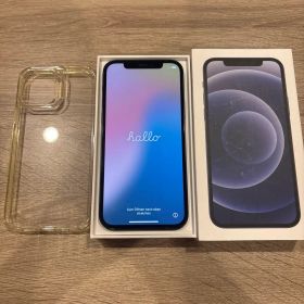 Apple iPhone12 64GB ブラック SIMフリー 箱付 初期化済