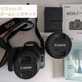 Canon EOS kiss X9 ダブルズームレンズキット