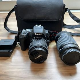 Canon EOS Kiss X9 ダブルレンズセット バッテリー付き