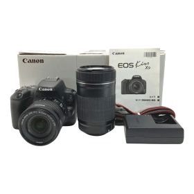☆☆CANON キャノン EOS KISS X9 ダブルズームキット デジタル一眼レフ 箱付き