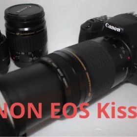 キャノン ☆canon kiss x9i☆標準＆望遠＆単焦点レンズセット