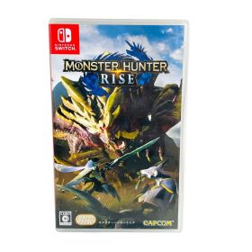 F07348 GAME NINTENDO SWITCH MONSTER HUNTER RISE モンスターハンターライズ ハンティングアクション