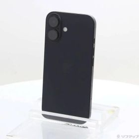 〔中古品〕 iPhone16 256GB ブラック MYDW3J／A SIMフリー【297】