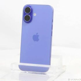 〔中古品〕 iPhone16 256GB ウルトラマリン NYE03J／A SIMフリー【352】