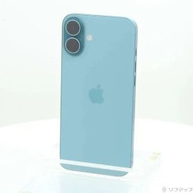 〔中古品〕 iPhone16 Plus 256GB ティール MXVL3J／A SIMフリー【262】