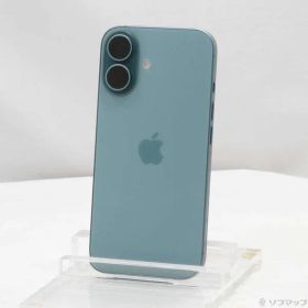 〔中古品〕 iPhone16 128GB ティール 3N395J／A SIMフリー【196】