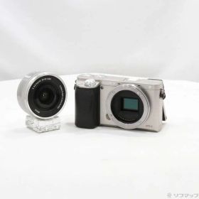 〔中古品〕 α6000 パワーズームレンズキット シルバー ILCE-6000L【262】