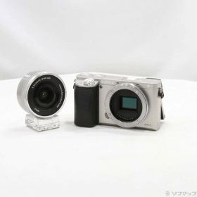 【中古】SONY(ソニー) α6000 パワーズームレンズキット シルバー ILCE-6000L 【262-ud】