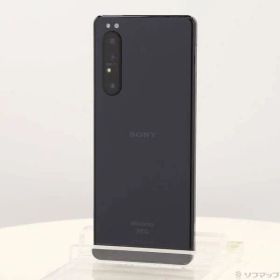 〔中古品〕 Xperia 1 II 128GB ブラック SO-51A docomo【344】