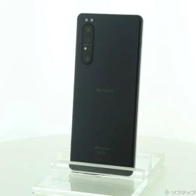 〔中古品〕 Xperia 1 II 128GB ブラック SO-51A docomoロック解除SIMフリー【295】