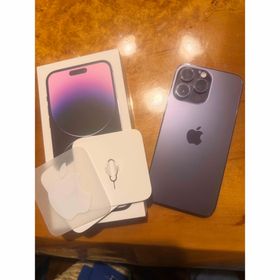 アップル(Apple)のアップル iPhone14 Pro Max 128GB ディープパープル(スマートフォン本体)